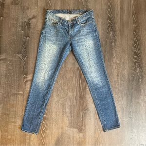 Gap Skinny Jeans, Animal Print, Always Skinny -Indigo, Size 6